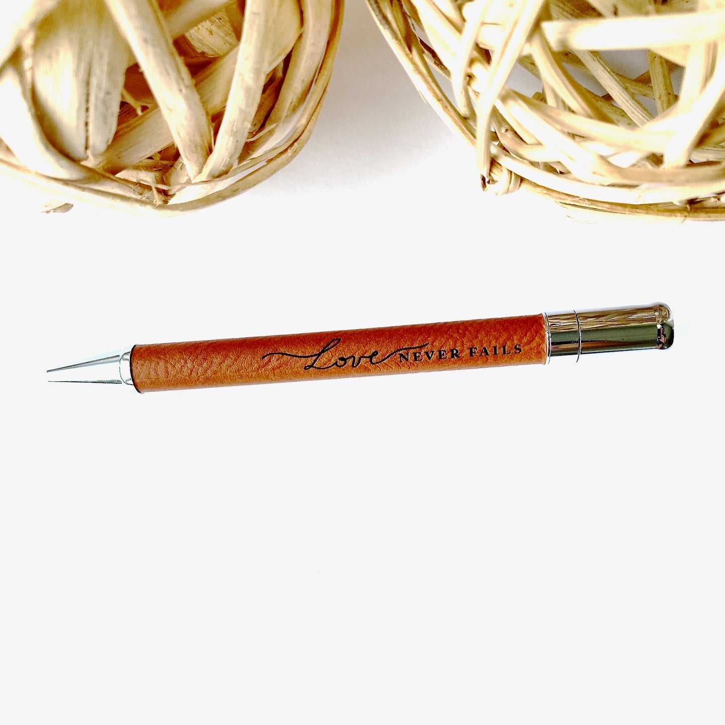 Inspirational Leather Pens