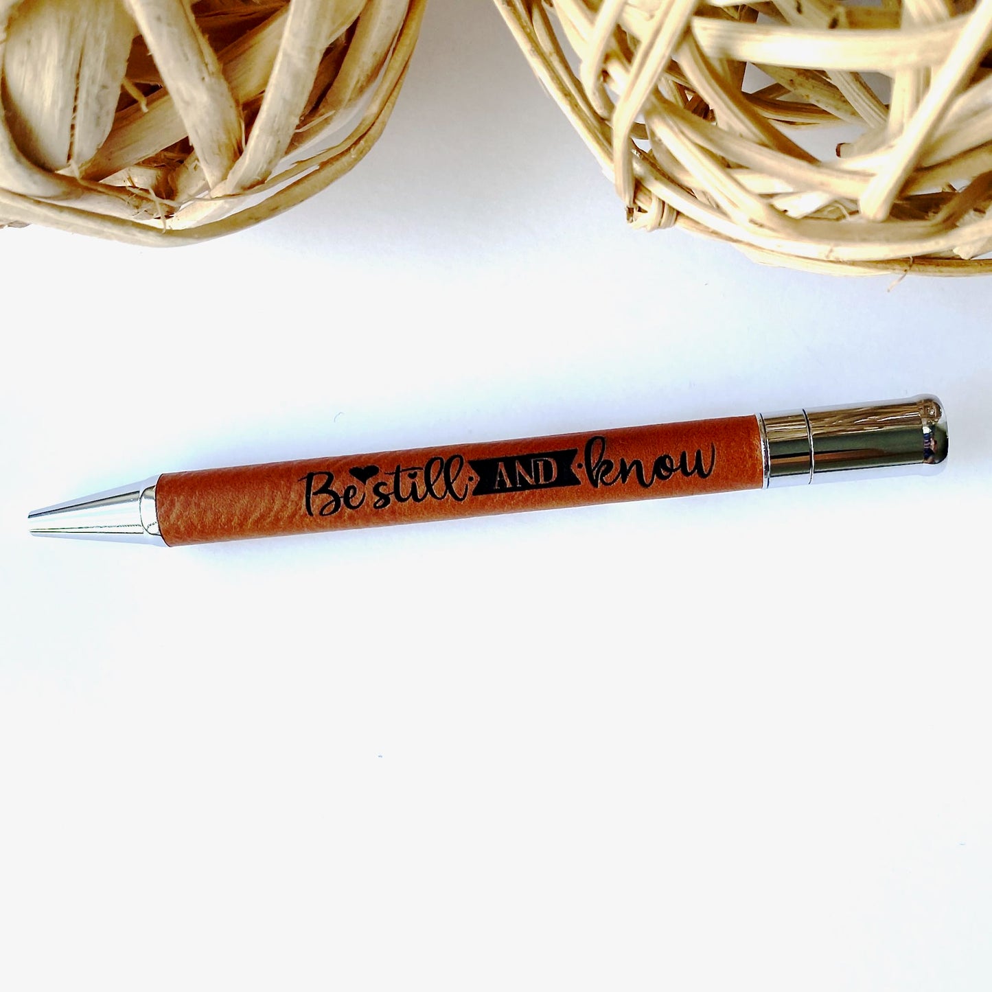 Inspirational Leather Pens